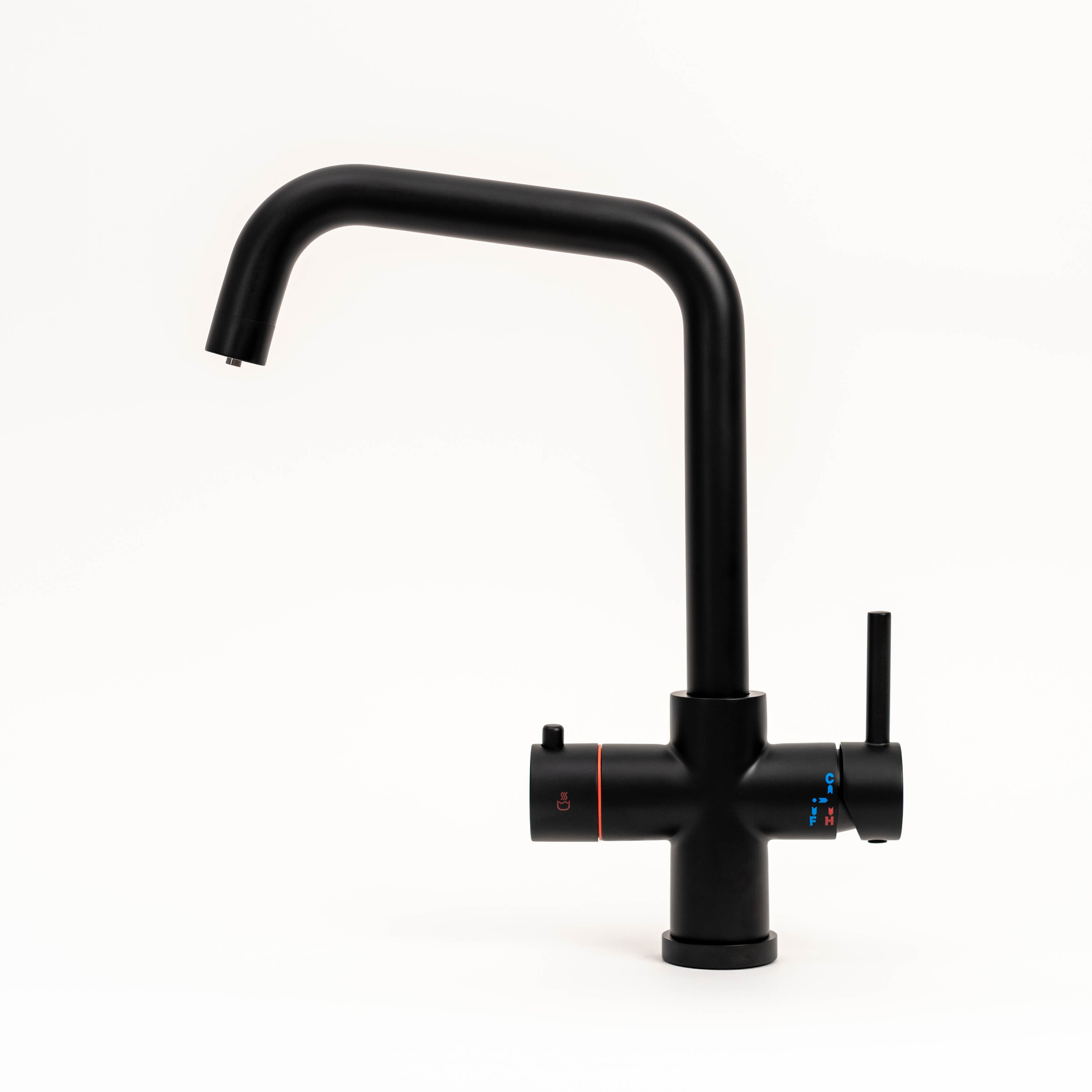 Fohen Fedina Matt Black 4-in-1 Chilled Water Tap