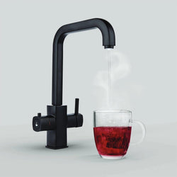 Image of Fohen Figaro Matt Black 3 in 1 Boiling Hot Water Tap