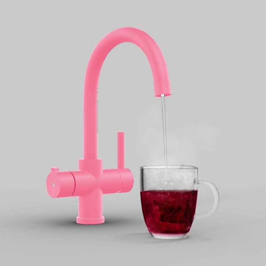 Fohen Furnas Satin Pink Boiling Hot Water Kitchen Tap