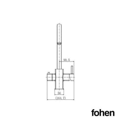 Image of Fohen CK06CG Fohën Figaro Brushed Gold Boiling Water Tap