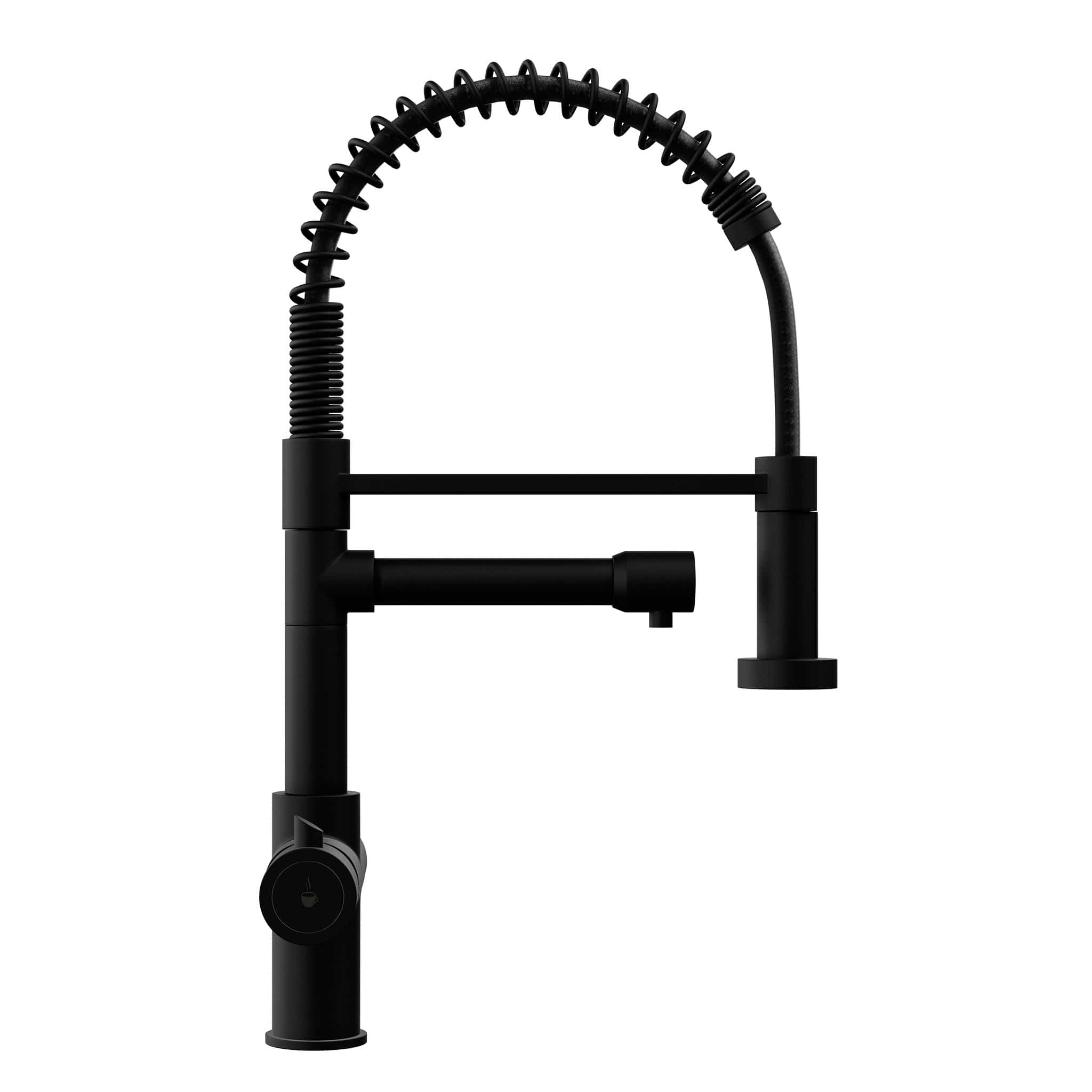 Fohen Fohen Flex | Matt Black Boiling Water Tap | Flexible Spout