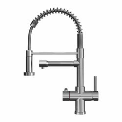 Image of Fohen Fohen Flex Polished Chrome Boiling Water Tap | Flexible Spout