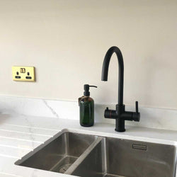 Image of Fohen Fohen Furnas | Matt Black Instant Boiling Water Tap