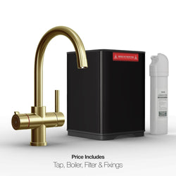 Image of Fohen Fohen Furnas Unfinished Brass Boiling Water Tap